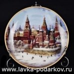 Тарелка сувенирная "Сердце России"