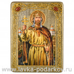 Икона "Святой равноапостольный князь Владимир" 15 х 20 см