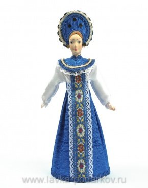 Кукла "Традиционный девичий праздничный костюм" , фотография 0. Интернет-магазин ЛАВКА ПОДАРКОВ
