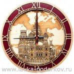 Часы "Храм Спаса-На-Крови" 3D в шкатулке