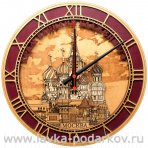 Часы "Храм Василия Блаженного" 3D в шкатулке