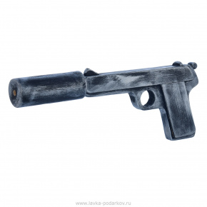 Игрушка Пистолет "ТТ с глушителем", фотография 0. Интернет-магазин ЛАВКА ПОДАРКОВ