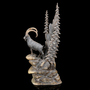 Скульптура из рога горного козла "Козерог", фотография 0. Интернет-магазин ЛАВКА ПОДАРКОВ