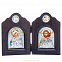 Икона диптих "Владимирская Божья матерь" и "Спаситель", фотография 1. Интернет-магазин ЛАВКА ПОДАРКОВ