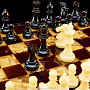 Шахматы в ларце с янтарными фигурами "Кристалл", фотография 4. Интернет-магазин ЛАВКА ПОДАРКОВ