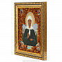 Икона янтарная "Матрона Московская" 14х16 см, фотография 2. Интернет-магазин ЛАВКА ПОДАРКОВ
