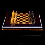 Шахматы в ларце с янтарными фигурами "Янтарный гамбит", фотография 7. Интернет-магазин ЛАВКА ПОДАРКОВ