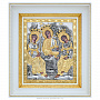 Икона "Троица" 31х27 см, фотография 1. Интернет-магазин ЛАВКА ПОДАРКОВ