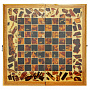 Шахматы с инкрустацией из янтаря и янтарными фигурами, фотография 10. Интернет-магазин ЛАВКА ПОДАРКОВ