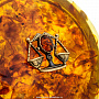 Круглая шкатулка из янтаря "Знак зодиака Весы", фотография 4. Интернет-магазин ЛАВКА ПОДАРКОВ