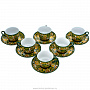 Чайный сервиз на 6 персон "Цветы". Хохлома, фотография 6. Интернет-магазин ЛАВКА ПОДАРКОВ