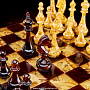 Шахматы в ларце с янтарными фигурами "Янтарный гамбит", фотография 9. Интернет-магазин ЛАВКА ПОДАРКОВ