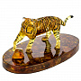 Скульптура из янтаря "Тигр (малый)", фотография 9. Интернет-магазин ЛАВКА ПОДАРКОВ