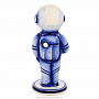 Фарфоровая статуэтка "Космонавт" Гжель , фотография 3. Интернет-магазин ЛАВКА ПОДАРКОВ