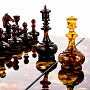 Шахматы с инкрустацией из янтаря и янтарными фигурами "Русские", фотография 16. Интернет-магазин ЛАВКА ПОДАРКОВ
