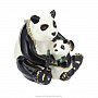 Шкатулка "Две панды". Традиции Фаберже, фотография 1. Интернет-магазин ЛАВКА ПОДАРКОВ