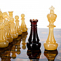 Шахматы-шашки с фигурами из янтаря "Амбассадор" 32х32 см, фотография 7. Интернет-магазин ЛАВКА ПОДАРКОВ