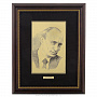 Офорт чёрно-белый "В.В.Путин" 25х32 см, фотография 1. Интернет-магазин ЛАВКА ПОДАРКОВ