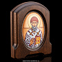 Икона с финифтью "Спиридон Тримифунтский", фотография 2. Интернет-магазин ЛАВКА ПОДАРКОВ