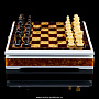 Шахматы в ларце с янтарными фигурами "Кристалл", фотография 7. Интернет-магазин ЛАВКА ПОДАРКОВ