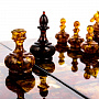 Шахматы с инкрустацией из янтаря и янтарными фигурами "Русские", фотография 17. Интернет-магазин ЛАВКА ПОДАРКОВ