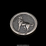 Сувенирная монета из серебра "Собака", фотография 1. Интернет-магазин ЛАВКА ПОДАРКОВ