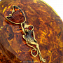 Круглая шкатулка из янтаря "Кошка Кабаре", фотография 5. Интернет-магазин ЛАВКА ПОДАРКОВ