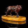 Скульптура из янтаря "Тигр (малый)", фотография 2. Интернет-магазин ЛАВКА ПОДАРКОВ