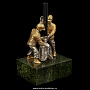 Бронзовая скульптура "Нефтяники", фотография 4. Интернет-магазин ЛАВКА ПОДАРКОВ