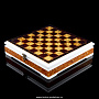 Шахматы в ларце с янтарными фигурами "Кристалл", фотография 8. Интернет-магазин ЛАВКА ПОДАРКОВ