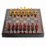 Шахматы с инкрустацией из янтаря и янтарными фигурами "Камелот", фотография 9. Интернет-магазин ЛАВКА ПОДАРКОВ