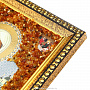 Икона янтарная "Матрона Московская" 14х16 см, фотография 4. Интернет-магазин ЛАВКА ПОДАРКОВ