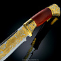 Нож сувенирный "Схватка в лесу" Златоуст, фотография 3. Интернет-магазин ЛАВКА ПОДАРКОВ