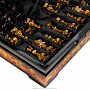 Шахматы с инкрустацией из янтаря и янтарными фигурами "Африка", фотография 6. Интернет-магазин ЛАВКА ПОДАРКОВ