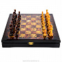 Шахматный ларец с инкрустацией и фигурами из янтаря, фотография 10. Интернет-магазин ЛАВКА ПОДАРКОВ