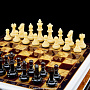 Шахматы в ларце с янтарными фигурами "Кристалл", фотография 2. Интернет-магазин ЛАВКА ПОДАРКОВ