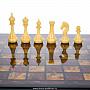 Шахматы с инкрустацией и фигурами из янтаря "Жемчужина Балтики" 42х42 см, фотография 4. Интернет-магазин ЛАВКА ПОДАРКОВ