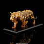 Скульптура из янтаря "Желтый тигр", фотография 4. Интернет-магазин ЛАВКА ПОДАРКОВ