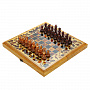 Шахматы с инкрустацией из янтаря и янтарными фигурами, фотография 7. Интернет-магазин ЛАВКА ПОДАРКОВ