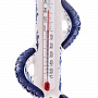 Термометр настенный "Змея". Гжель, фотография 3. Интернет-магазин ЛАВКА ПОДАРКОВ