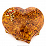 Шкатулка из янтаря "Сердце. Зонтик", фотография 3. Интернет-магазин ЛАВКА ПОДАРКОВ
