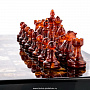 Шахматы с инкрустацией из янтаря и янтарными фигурами "Камелот", фотография 7. Интернет-магазин ЛАВКА ПОДАРКОВ