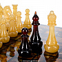 Шахматы-шашки с фигурами из янтаря "Амбассадор" 32х32 см, фотография 8. Интернет-магазин ЛАВКА ПОДАРКОВ