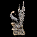 Скульптура из рога горного козла "Козерог"