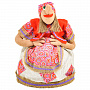 Кукла-грелка на чайник "Баба-Яга", фотография 1. Интернет-магазин ЛАВКА ПОДАРКОВ