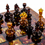 Шахматы с инкрустацией из янтаря и янтарными фигурами "Русские", фотография 19. Интернет-магазин ЛАВКА ПОДАРКОВ