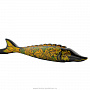Комплект для рыбы "Судак" Хохлома, фотография 5. Интернет-магазин ЛАВКА ПОДАРКОВ