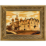 Картина янтарная "Храм"