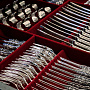 Элитный набор столового серебра на 12 персон "Сундук" (104 пр.), фотография 3. Интернет-магазин ЛАВКА ПОДАРКОВ
