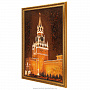 Картина янтарная "Спасская башня ночью" 60х80 см, фотография 2. Интернет-магазин ЛАВКА ПОДАРКОВ